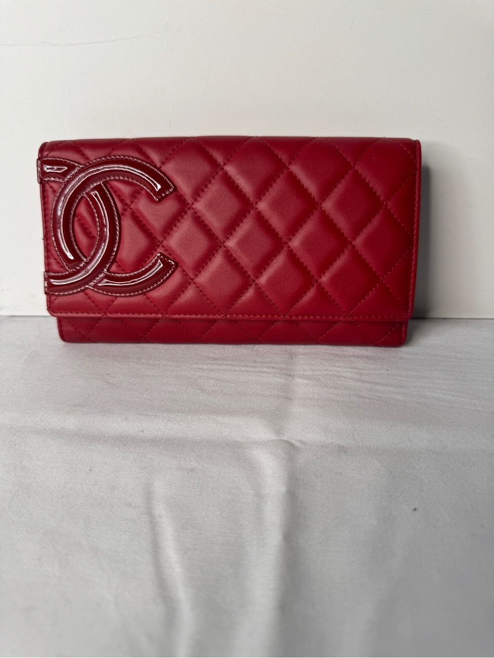 Chanel Cambon (Red) Long Continental Wallet